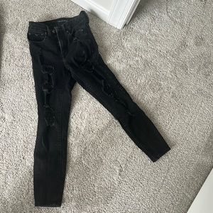 AERO high rise jegging jeans in black 🐝🐝🐝